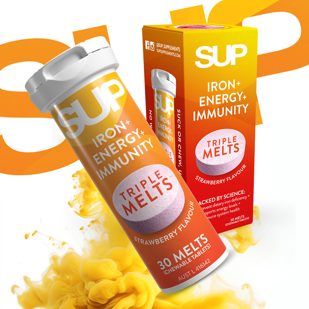 SUP Iron + Energy + Immunity Melt 30s