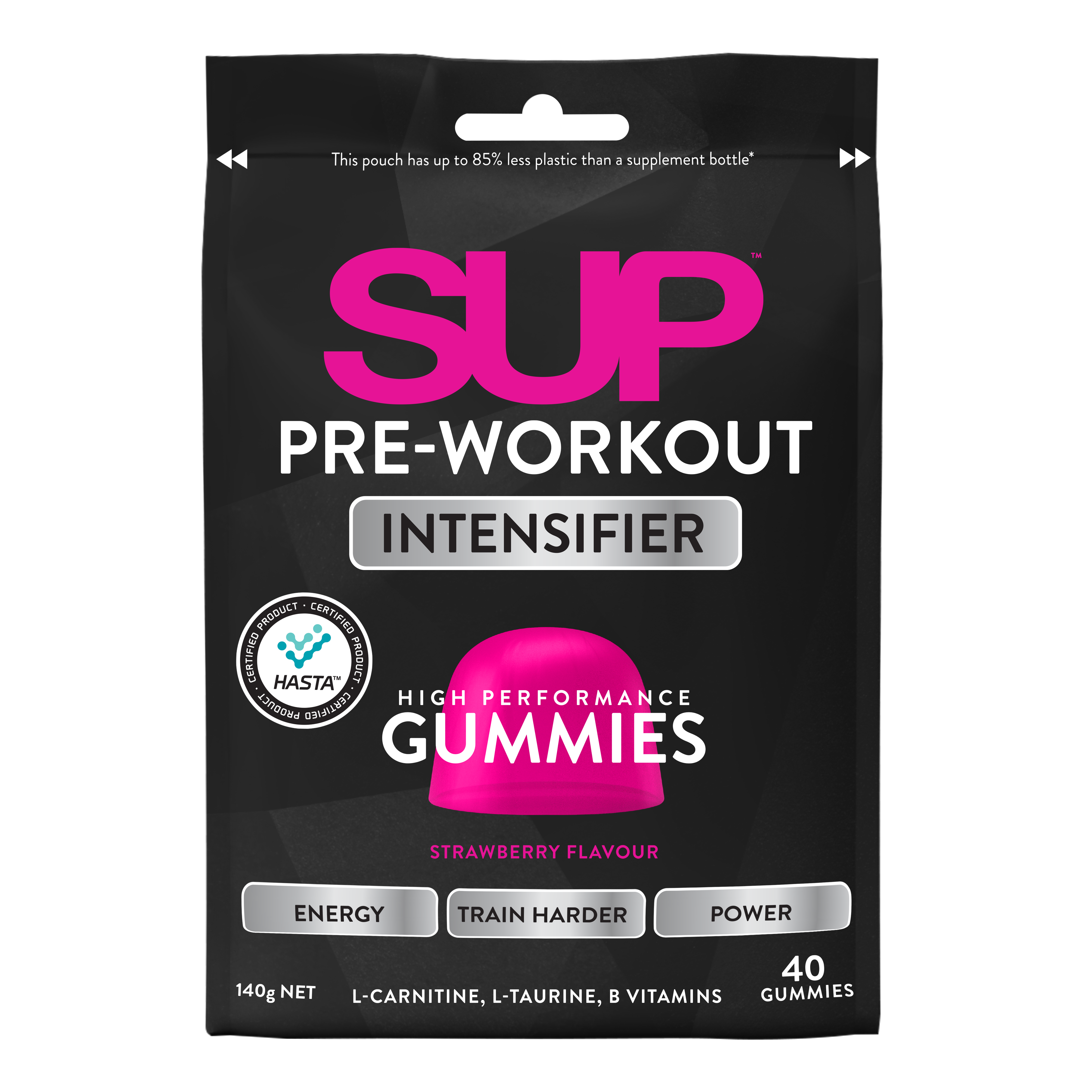 SUP Pre Workout Gummies 40s