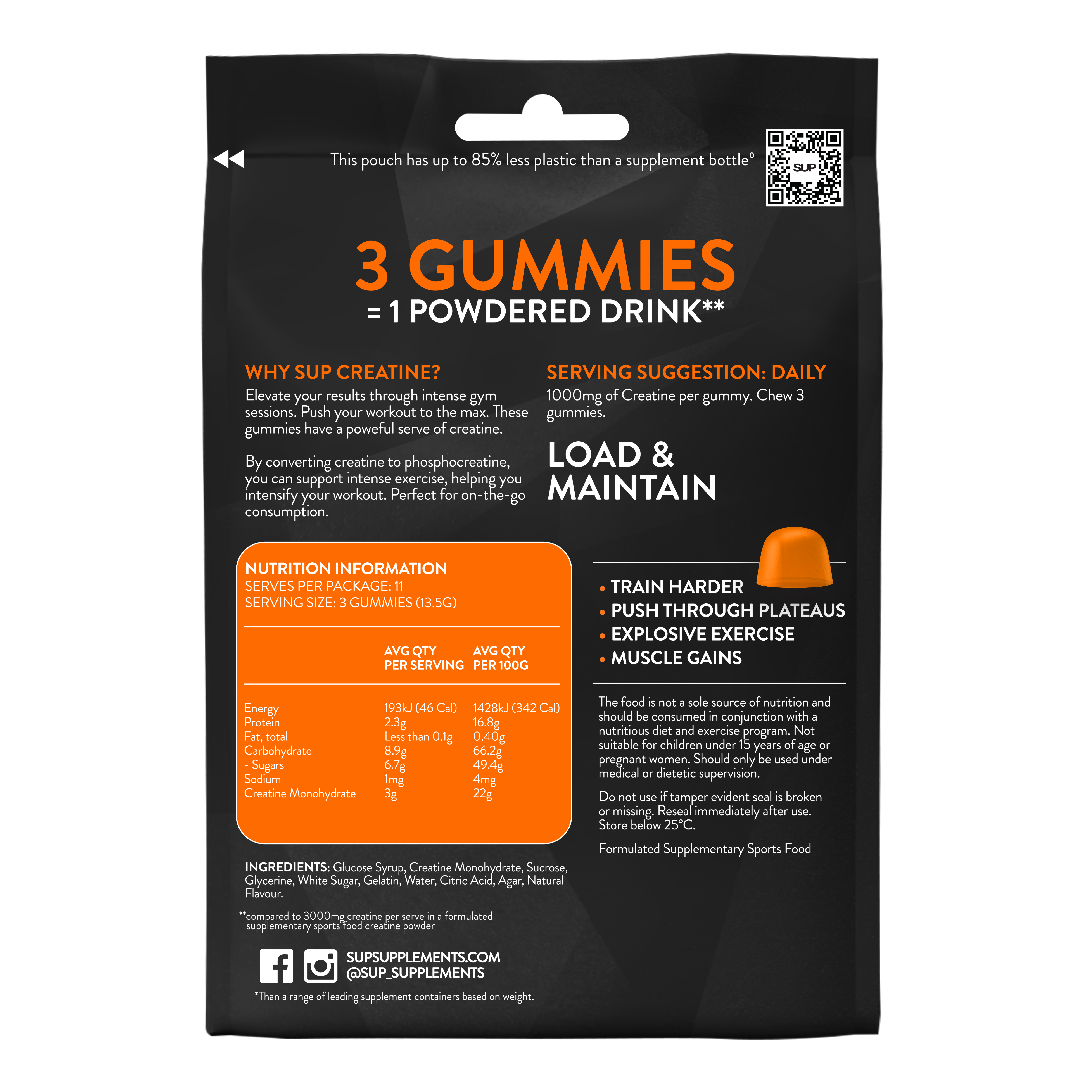 Image of SUP Creatine Gummies 35s