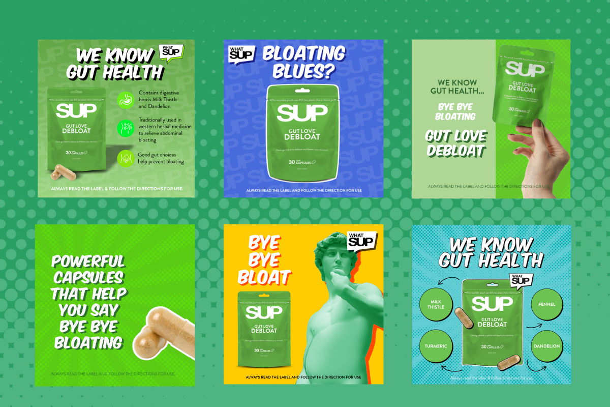 Gut Love Debloat Landing Page Sup Supplements