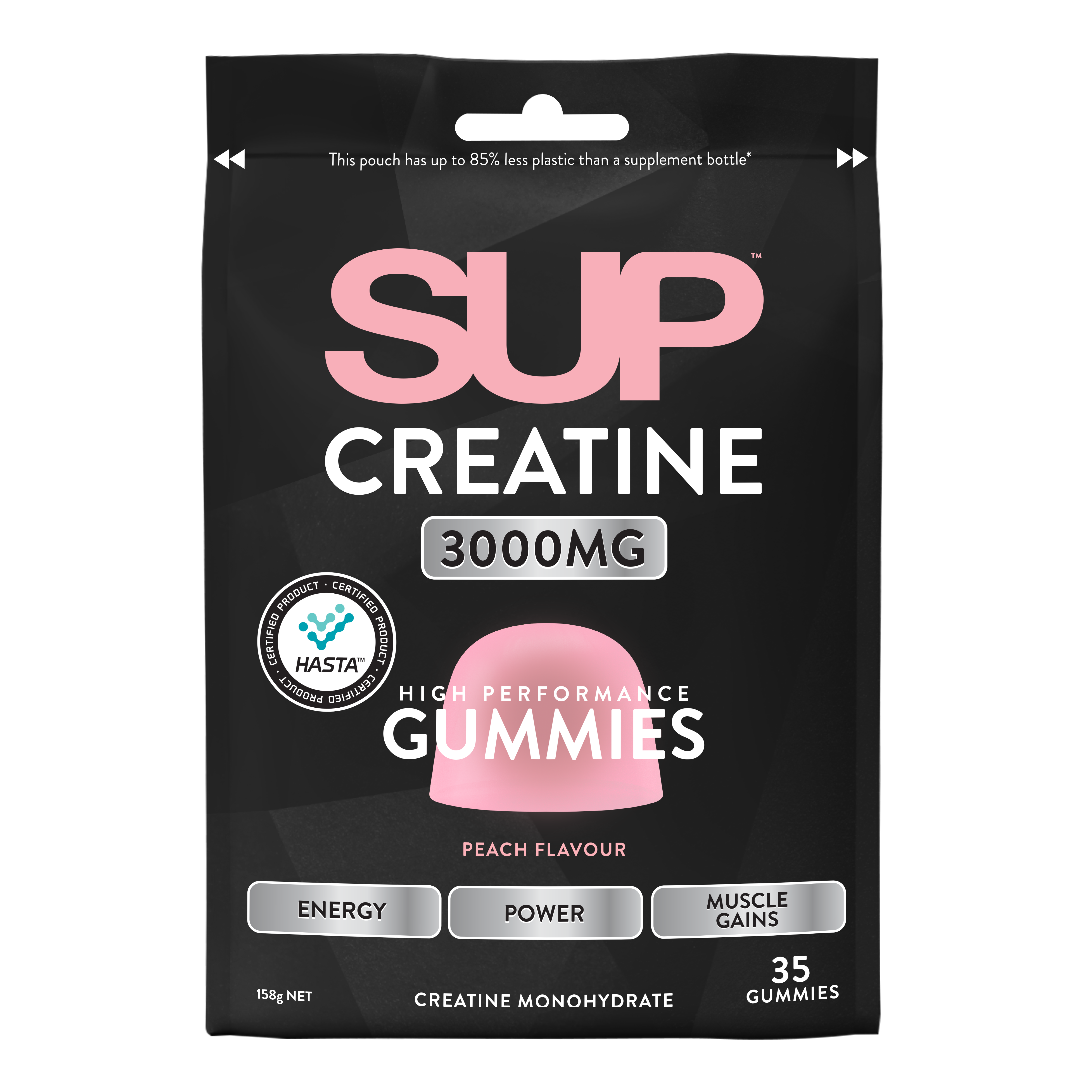 Image of SUP Creatine Gummies Peach 35s