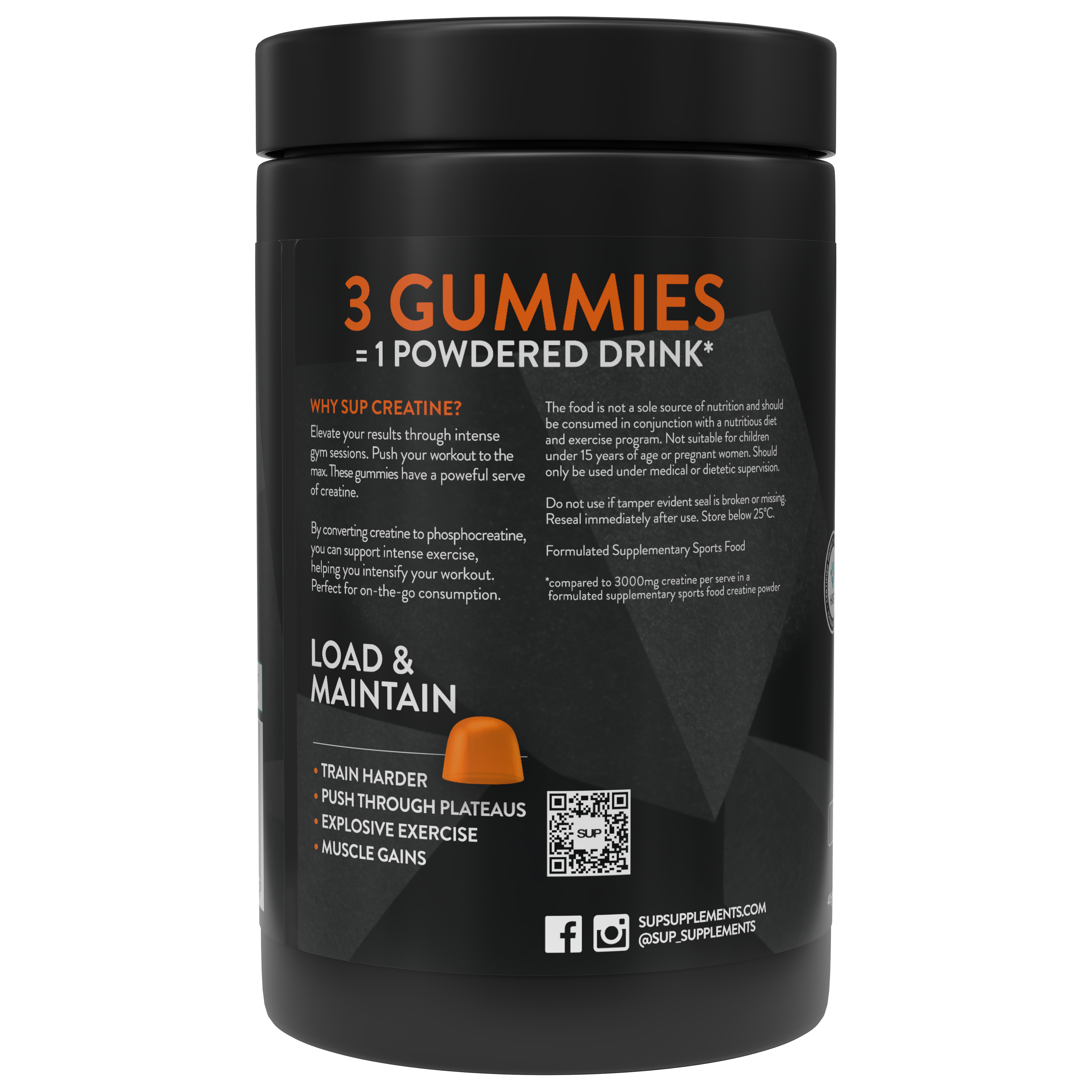 Image of SUP Creatine Gummies Cola 90s