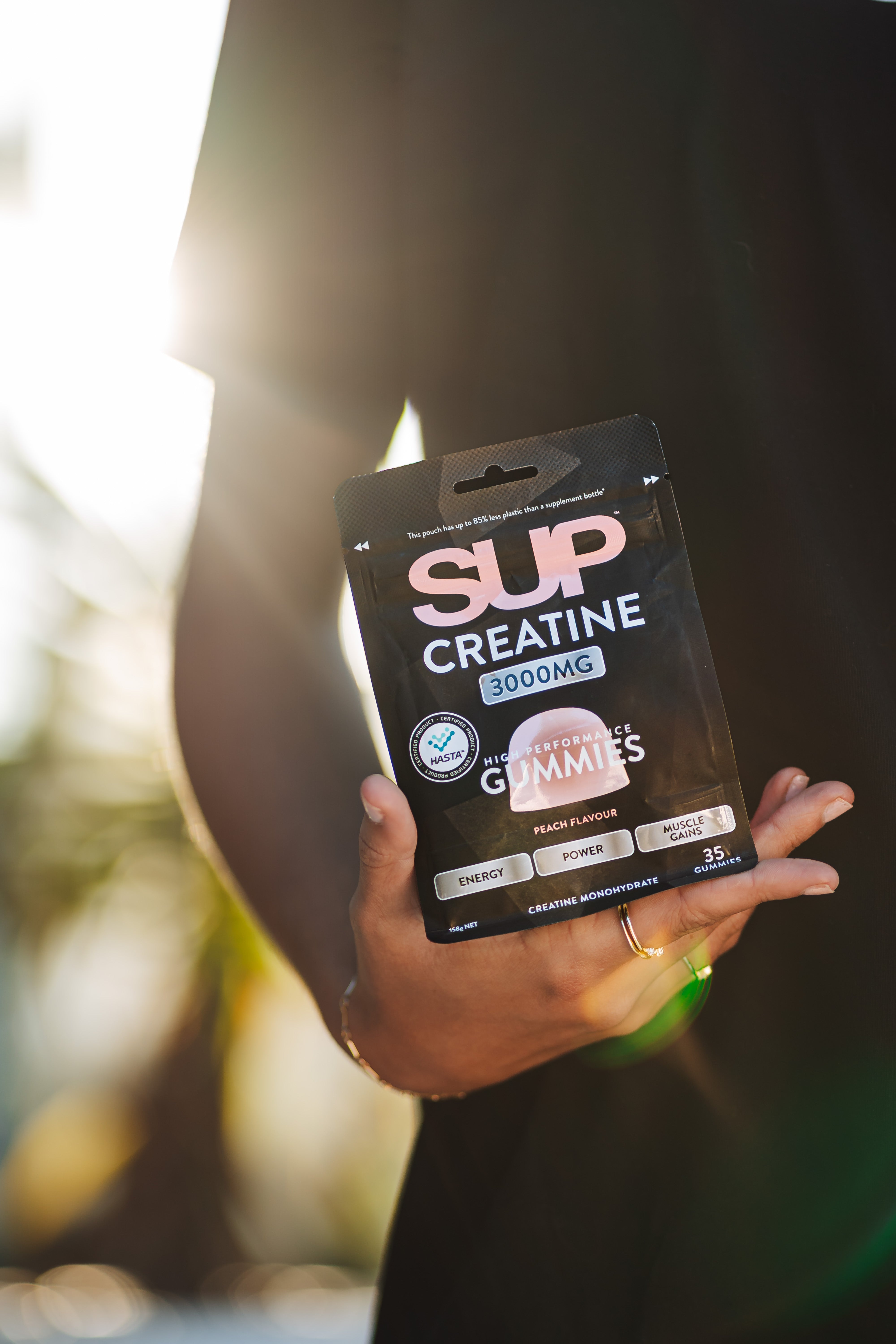 Image of SUP Creatine Gummies Peach 35s