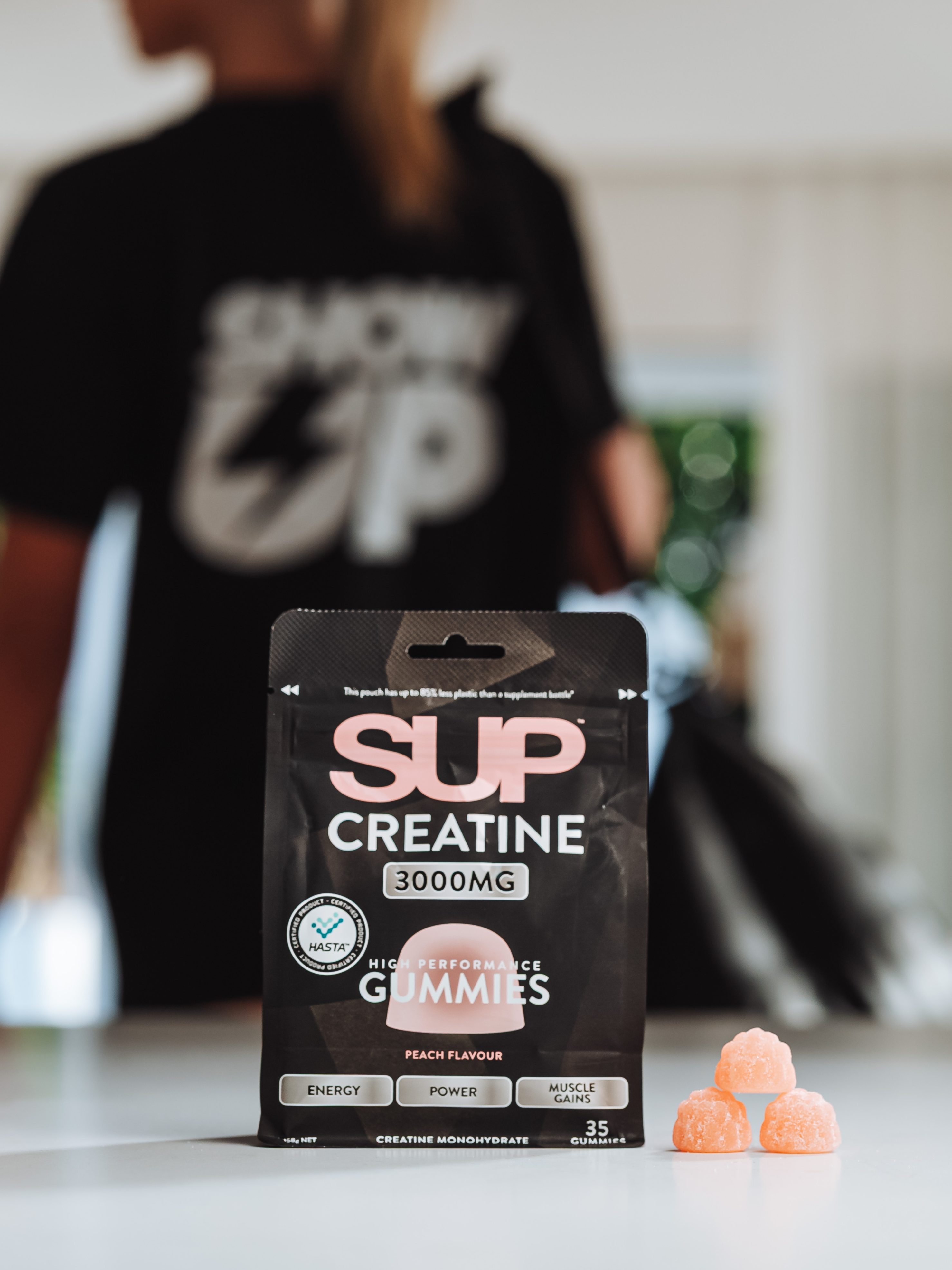 Image of SUP Creatine Gummies Peach 35s