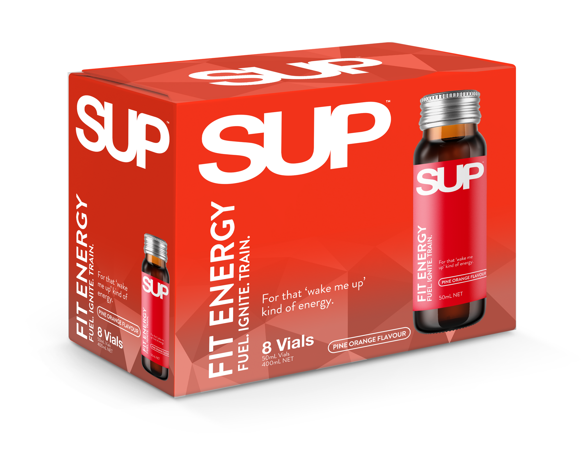 SUP SHOT FIT ENERGY 8 PACK