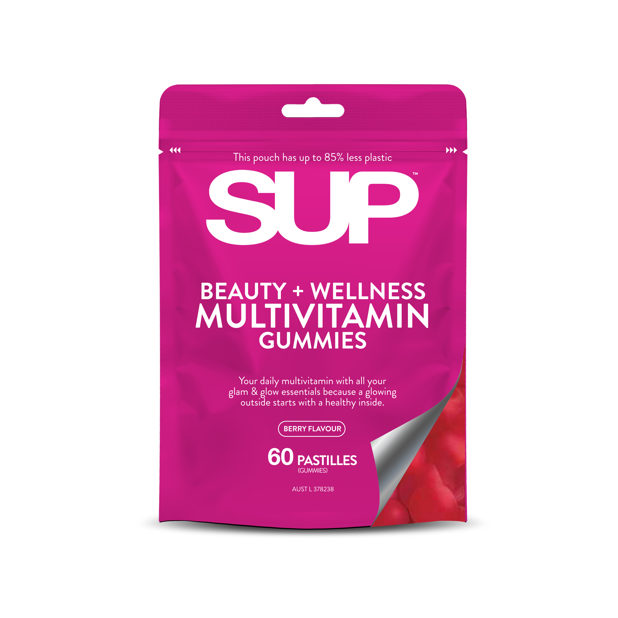 SUP BEAUTY + WELLNESS MULTIVITAMIN GUMMIES 60s