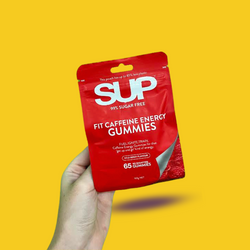 Image of SUP FIT CAFFEINE ENERGY GUMMIES 65 PACK